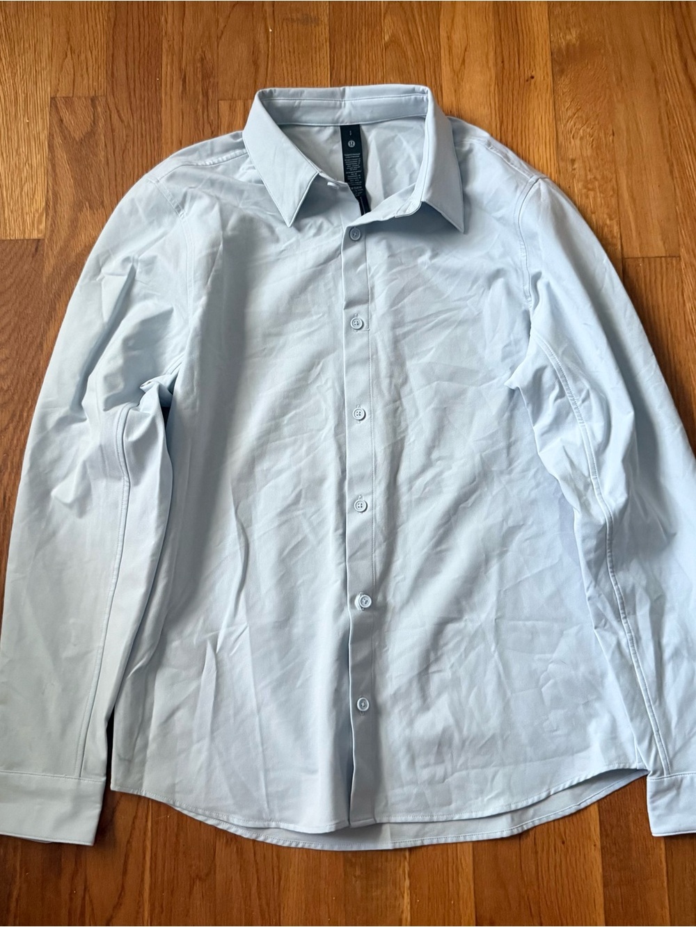 Lululemon New Venture Long Sleeve Shirt Men’s Small Light Blue